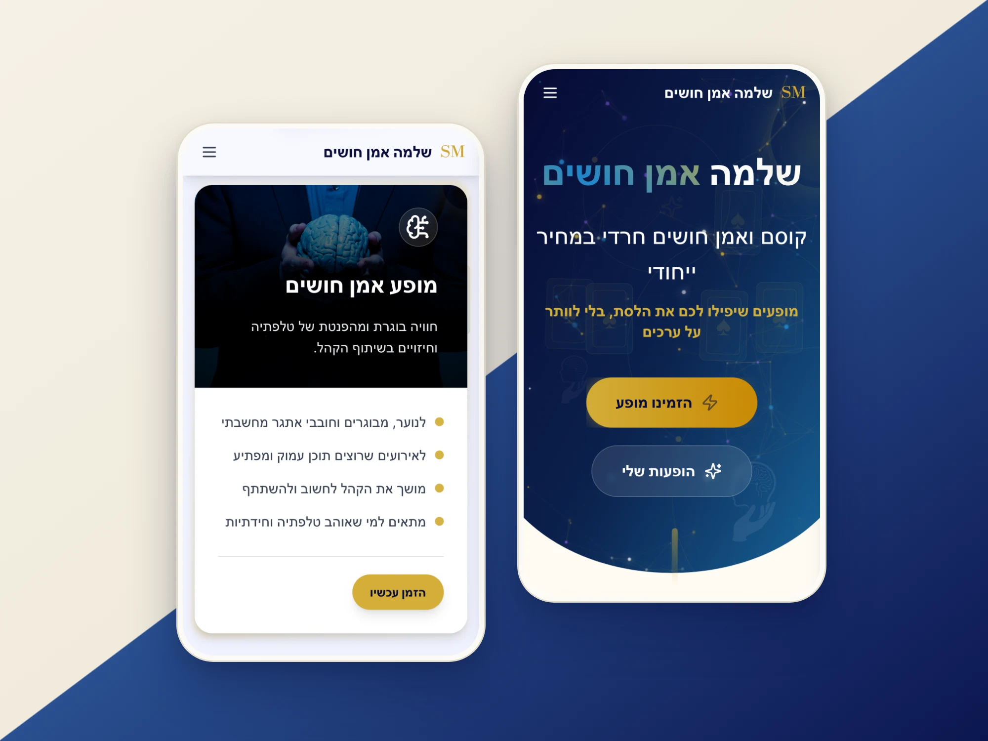 דף הבית והמופעים – שלמה משעלי